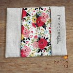 inside back cover handmade linen journal cover stamped hello.aj – hello.aj
